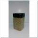 METALLIC GLASS PEARLS 3-3,5 MM. 350ML.ORO