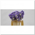 STICK FLOWER 50CM X 5 LILA.