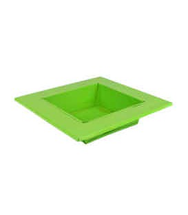 BASE ZINC VIGO 24X 24X H5CM VERDE