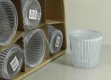 CRISTAL POT GLASS LIGHT BLUE D:13,5X12CM