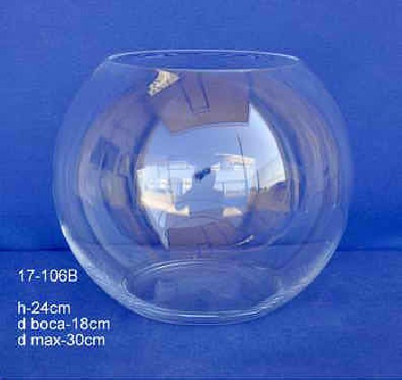 CRISTAL BOLA Ø:18CM-24CM