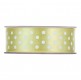 CINTA RASO TOPITOS MM25X20MT VERDE
