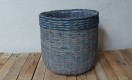 MIMBRE GROOVE ROUND GREY(WASH) 38H36Ø