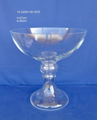 CRISTAL COPA INVERTIBLE H47 Ø45CM