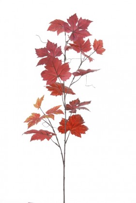 FEUILLES DE VIGNES 95CM ROUGE FONCÉ