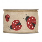 CINTA NASTRO SWEET LADYBUGS MM63 X 10MT