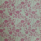 BOBINA PAPEL ECO KRAFT FLORES FUCSIA 62CM X 100M