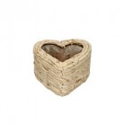 BASE VALENTINE CORAZON BANANO Ø19X10CMX5CM