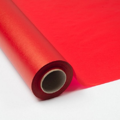 BOBINA PAPEL SEDA 70CMX100M ROJO