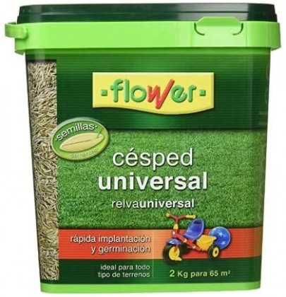 SEMILLAS CESPED UNIVERSAL CUBO 2 KG