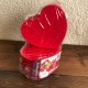 CAJA PANDORE CORAZON 20CMX11CM ROJO