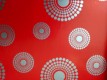 BOBINA PAPEL 62CM ROJO/PLATA