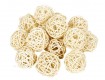 RATTAN BALL 5CM BLANCO