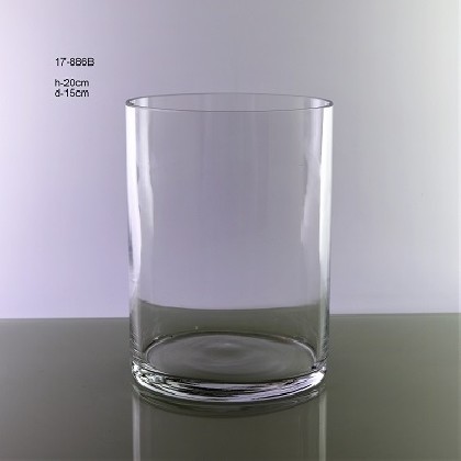 CRISTAL CILINDRO H:20 Ø:15CM