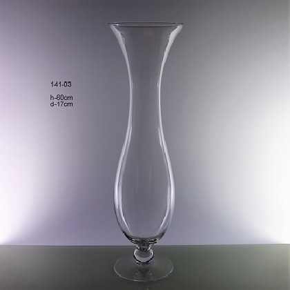 CRISTAL JARRON H:60CM Ø17,5