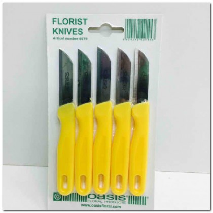 OASIS CUCHILLO FLORISTA BLISTER X5