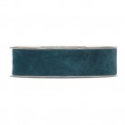 CINTA DOUBLE VELVET 25MMX7MT AZUL