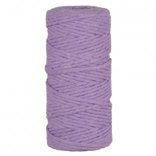 CORDON RECYCLED COTTON YARN MM5X100MT (300GR) LILA