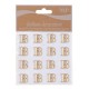 STICKERS LETRA B 10CMX10CM MADERA NATURAL(16 UNI)