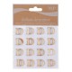 STICKERS LETRA D 10CMX10CM MADERA NATURAL(16 UNI)