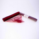 BOBINA ORGANZA ROJO