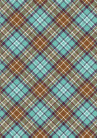 BOBINA PAPEL 70CM X 50M CUADROS MARRON/AZ