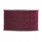 CINTA DOUBLE VELVET 63MMX7MT BURDEOS