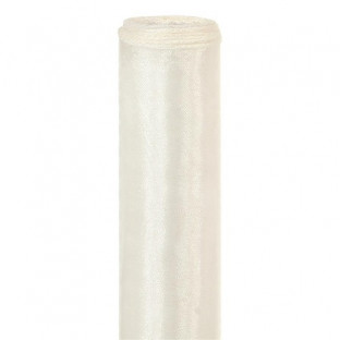 BOBINA ORGANZA 72CMX9M CREMA