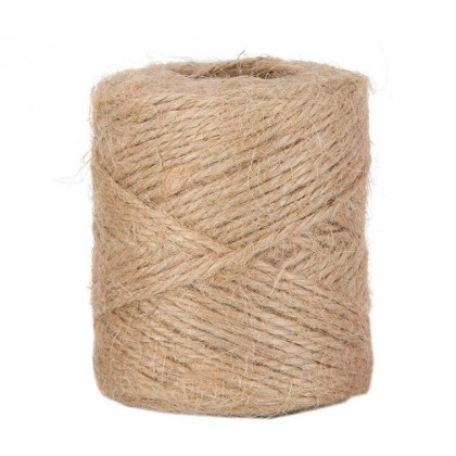 CINTA YUTE 2MM 100GR. NATURAL