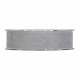CINTA DOUBLE VELVET 25MMX7MT GRIS