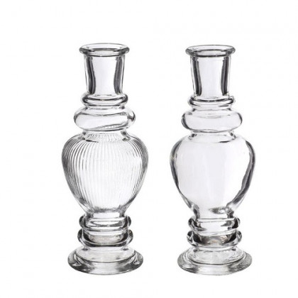 BOTELLA VENICE CRISTAL 2 ASS. Ø:5,7-15.5CM