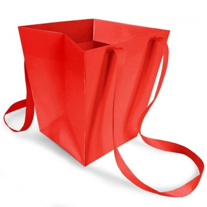 BOLSA 18CMX12,5ØX16,5 ROJO/ROJO