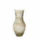 CRISTAL VASE ELAINE Ø17CM35 GRIS