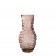 CRISTAL VASE ELAINE Ø17CM35 ROSA