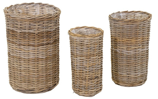 MIMBRE EVI CILINDER 34Ø50H NATURAL