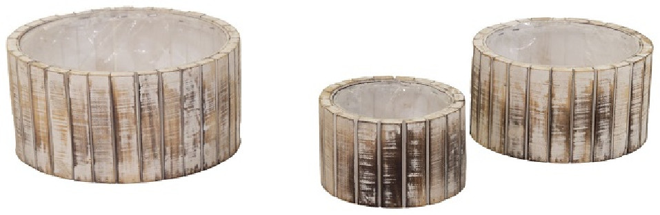BASE MADERA REDONDO 16/21/26Ø9,5/11/12,5H NAT/GREY