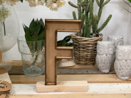 LETRA MADERA F