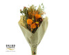 BOUQUET DRY NARANJA 55CM