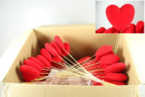 PICK CORAZON 14CM X2UNI