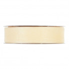 CINTA ORGANZA MM25X50MT CREAM