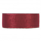 CINTA ORGANZA MM40X50MT BORDEAUX