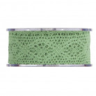 CINTA MERLETTO MM40X8MT VERDE CLARO