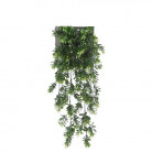 BUIS FLEURI CHUTE 50CM VERDE/BLANCO