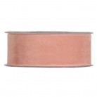 CINTA DOUBLE VELVET 40MMX7MT SALMON