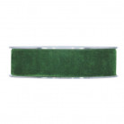 CINTA DOUBLE VELVET 25MMX7MT VERDE