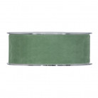 CINTA DOUBLE VELVET 40MMX7MT COBALT GREEN