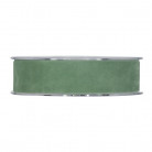 CINTA DOUBLE VELVET 25MMX7MT VERDE COBALT