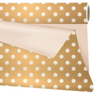 BOBINA OPACO ORO/BEIGE 100CM X 25M