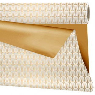 BOBINA OPACO ORO/BEIGE 100CM X 25M