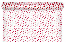 CELOFÁN TRANSPARENTE CORCITO ROJO 70CMX50M